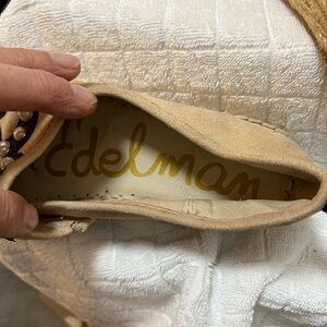 Sam Edelman Women's Beige Moccasins